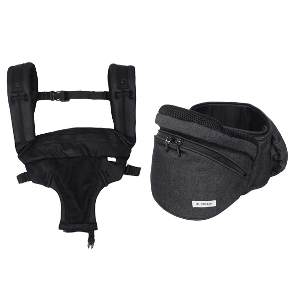 ポルバン ヒップシート アドバンス 1934 シングルショルダー デニム