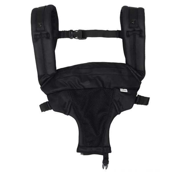 ポルバン POLBAN ダブルショルダーベルト ブラック｜ ブリベビ