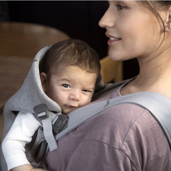 BabyBjorn ベビーキャリア MINI 3D ジャージー / ライトグレー ｜ BABY