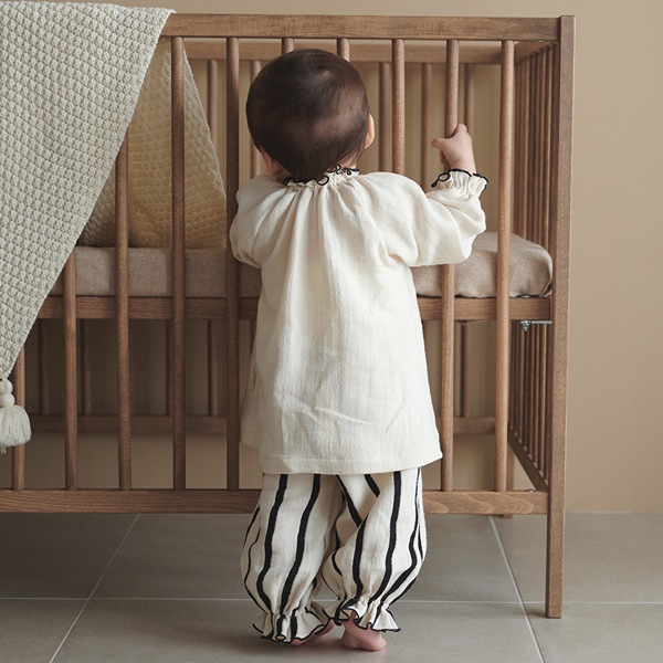 マールマール MARLMARL ルル ナイトウェア ストライプ (70-80cm