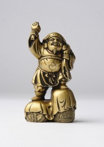 仏像】弁財天 合金製 古美色仕上げ 牧田秀雲原型 | 開運・縁起物