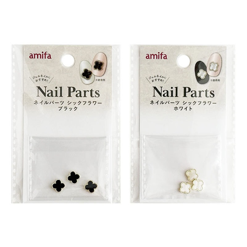 ネイルパーツ 3P シックフラワー【公式】≪1個からお届け≫Can☆Do