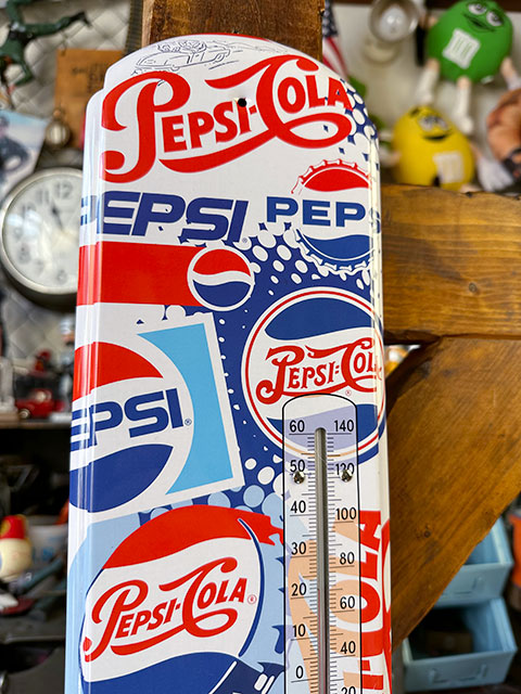 ペプシコーラ サーモメーター （歴代ロゴコレクション）の通販・販売