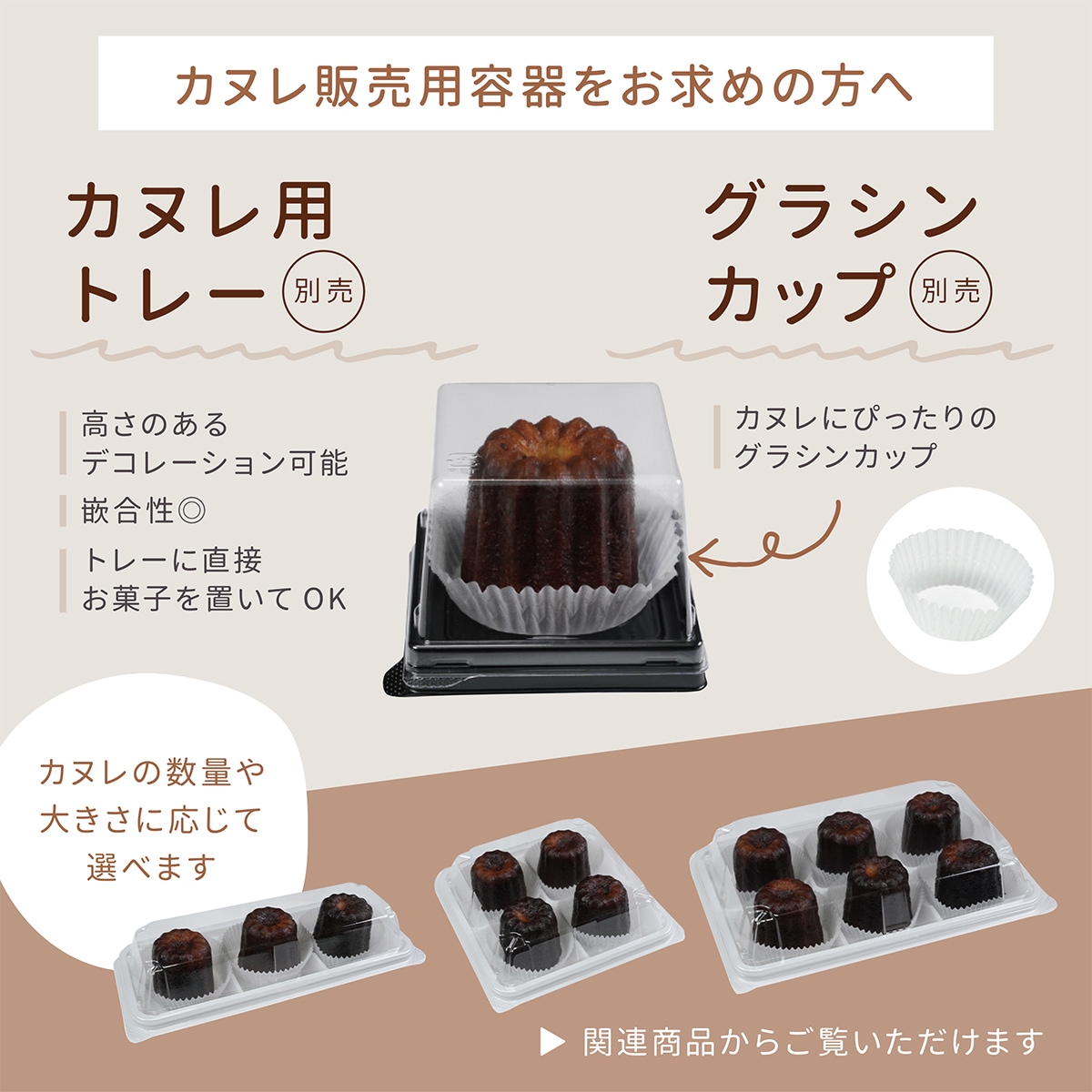 銅カヌレ型 大 1個入 KGP042-1 | 型・道具,型,カヌレ型 | | ペー