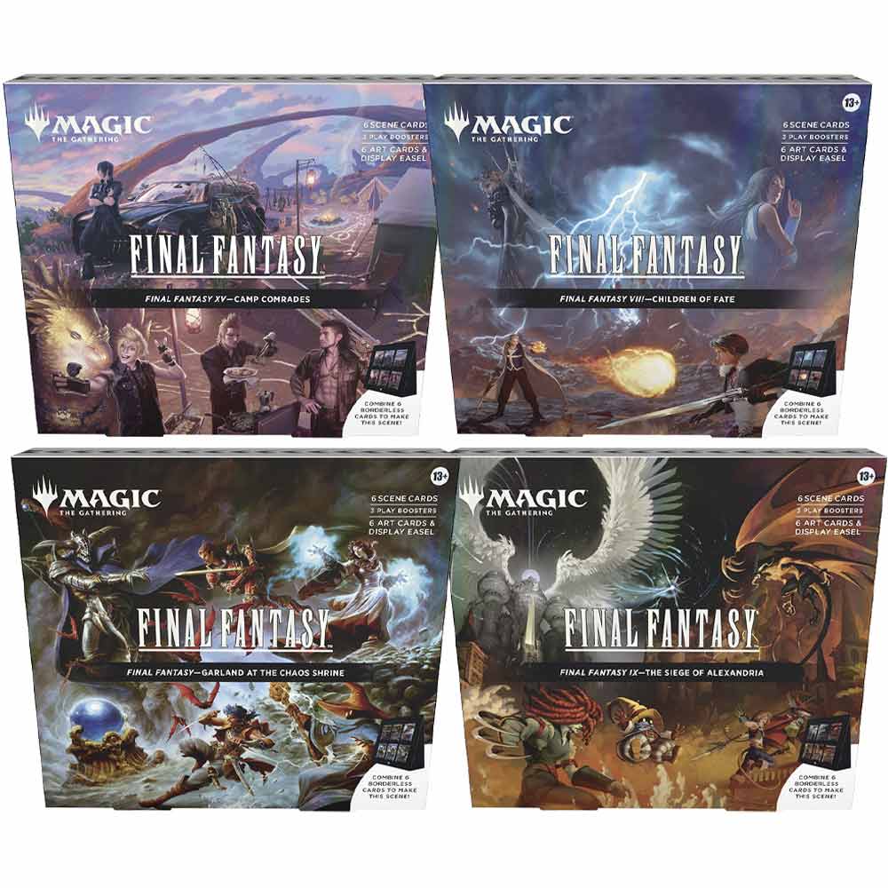 MTG FF シーンボックス 英語版 4種セット Final Fantasy FINAL FANTASY