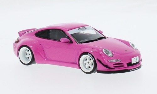 1/43 ポルシェ ピンク Porsche RWB 997 rosa IXO 1:43 梱包サイズ60