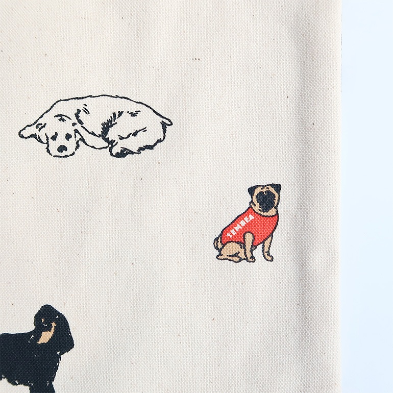 TEMBEA テンベア｜巾着 POCHETTE DOG-1/BLACK 通販｜DUPON35