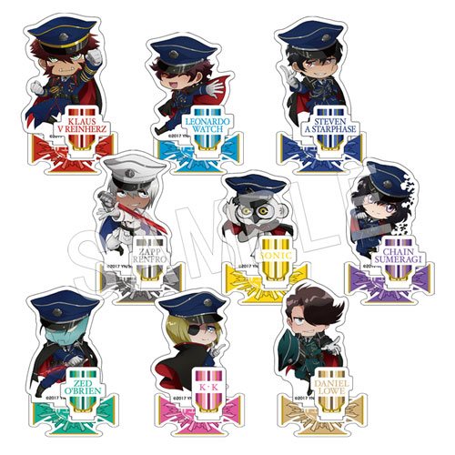 血界戦線 ＆ BEYOND トレーディングアクリルスタンド デフォルメ軍服