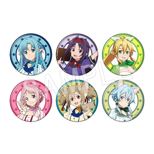 ソードアート・オンライン トレーディング缶バッジ ダイナーver.(pcs