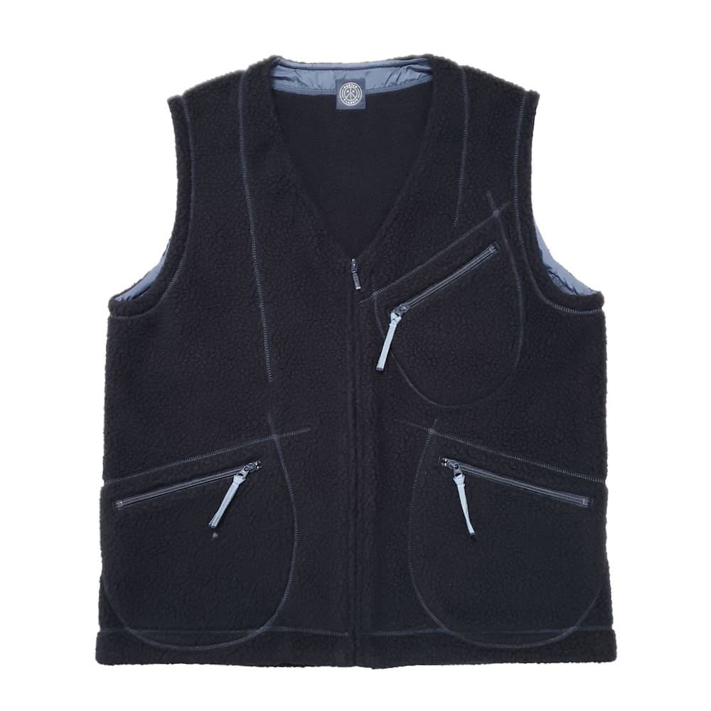 Porter Classic(ポータークラシック) FLEECE ZIP VEST - COLDBECK