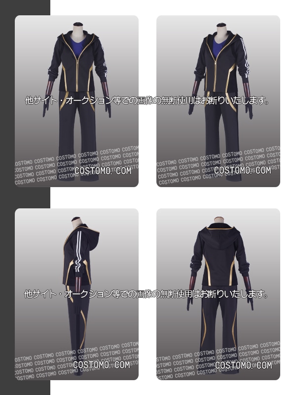 送料無料】 とうらぶ風 黒×金 ジャージセット 長義【内番】