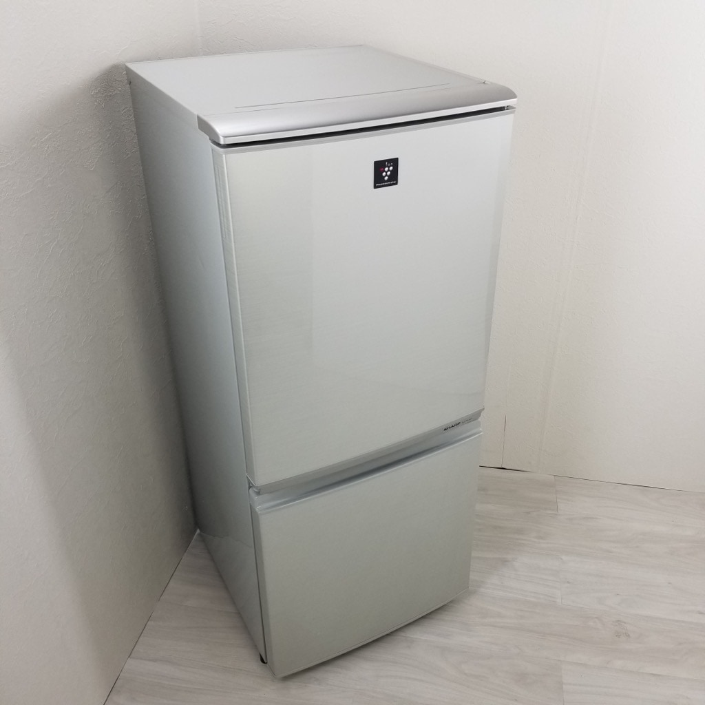 中古 プラズマクラスター冷蔵庫 シャープ 自動霜取りファン式 つけかえ