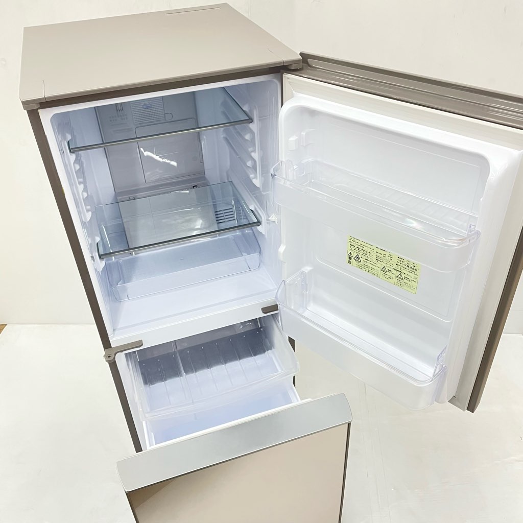 シャープノンフロン冷凍冷蔵庫 2020年製 SJ-GD14F-W- レゴアート