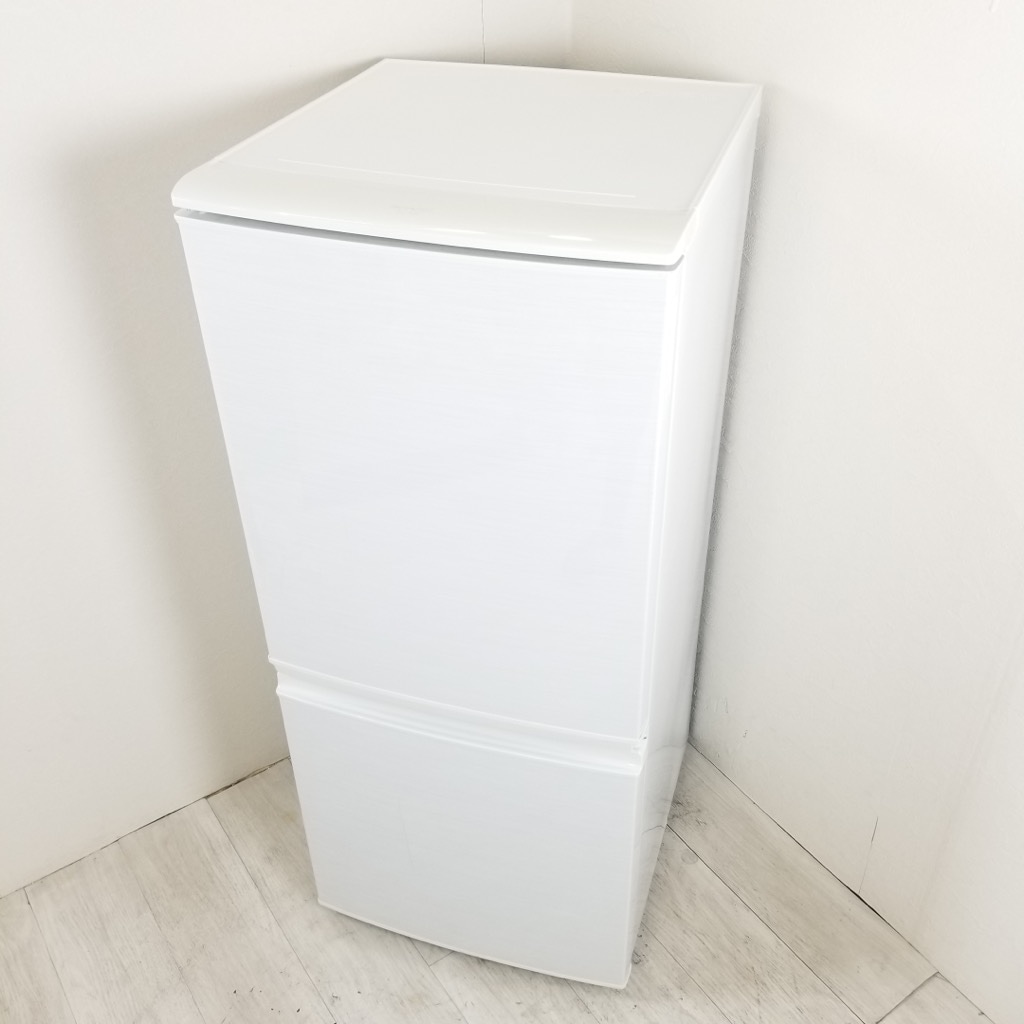 中古 冷蔵庫 137L シャープ つけかえどっちもドア SJ-14W-W 2012年製 2