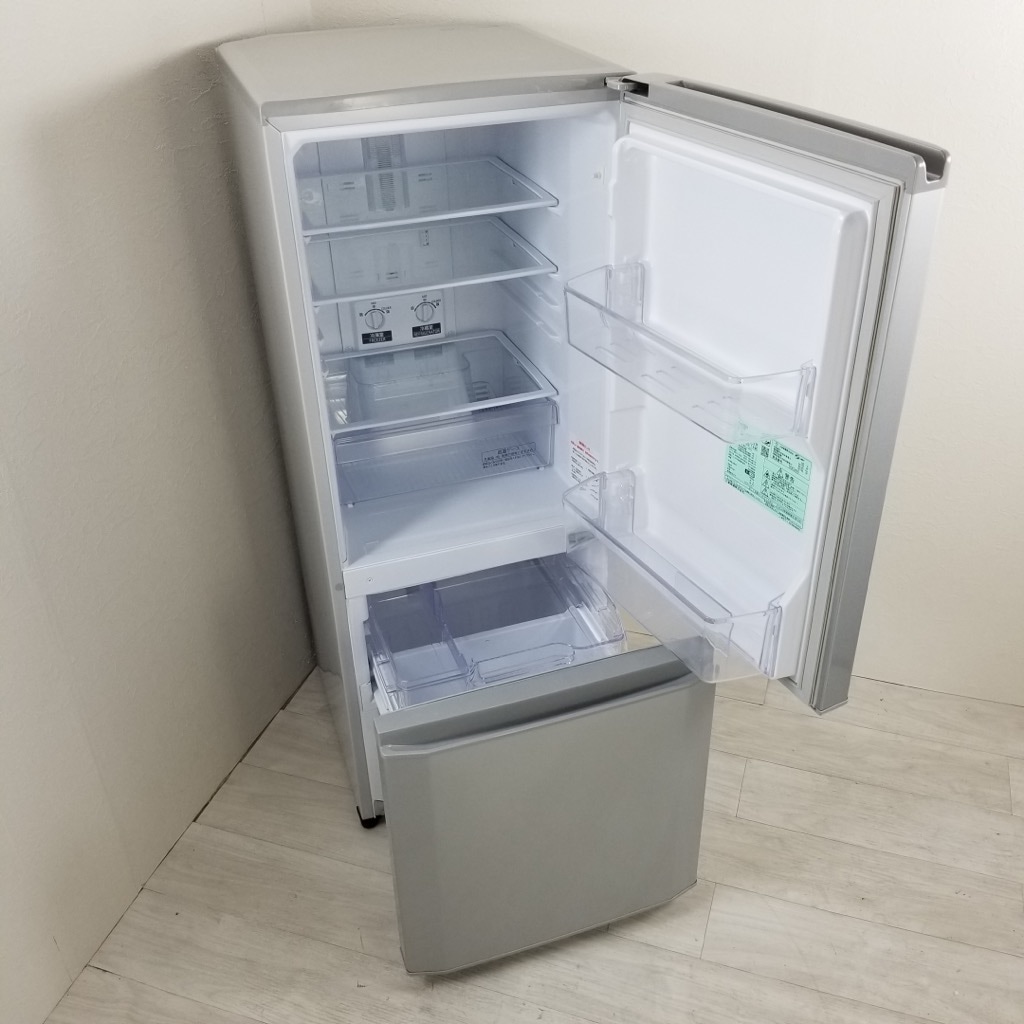 三菱電機 2ドア冷蔵庫（146L）MR-P15E3J-W 三菱電機 2ドア冷蔵庫（146L