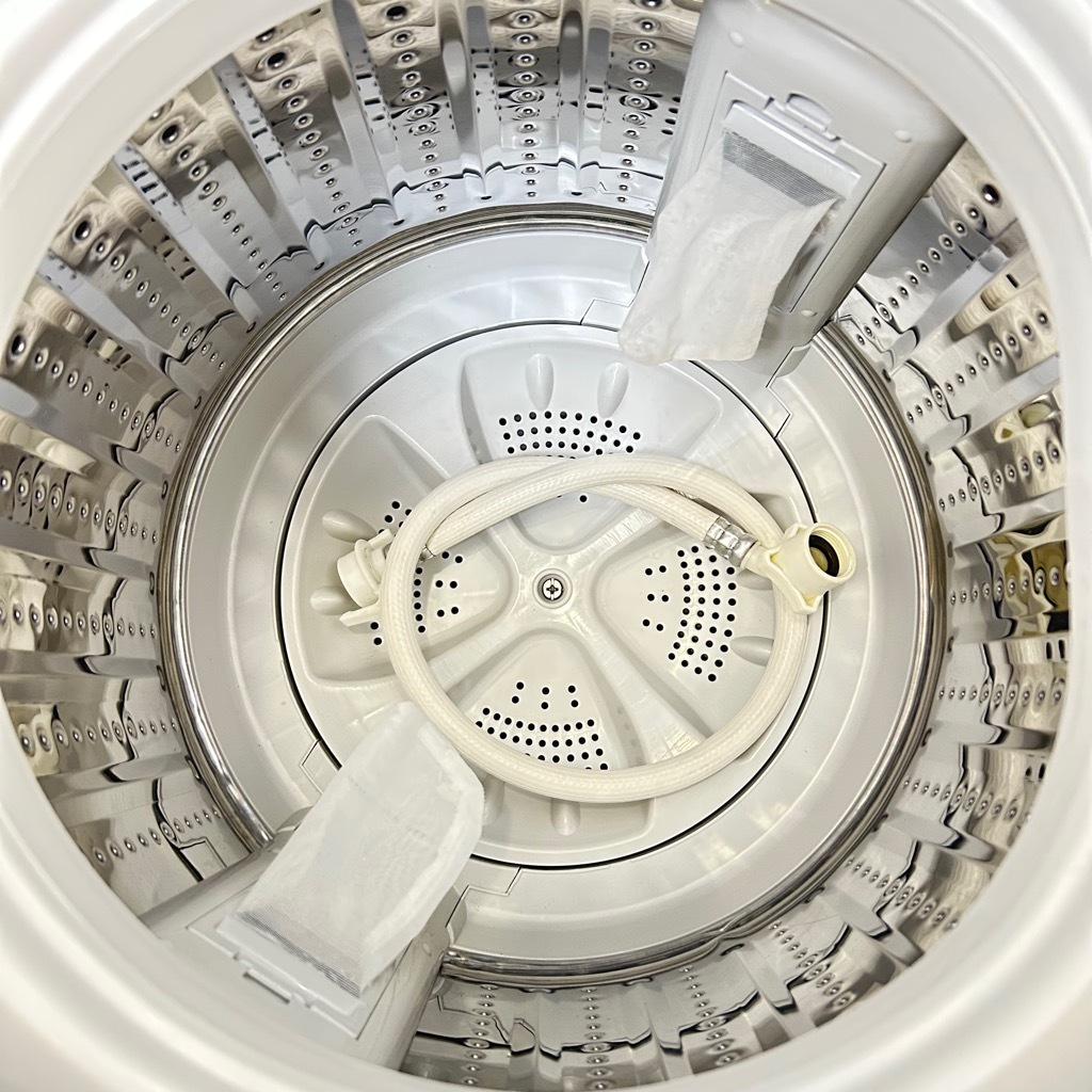 中古 風乾燥 全自動洗濯機 4.2kg ハイアール JW-K42K-W 2015年製