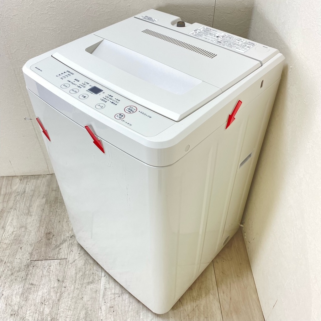 中古 6.0kg 全自動洗濯機 AQW-MJ60 人気の無印良品 2014年製造