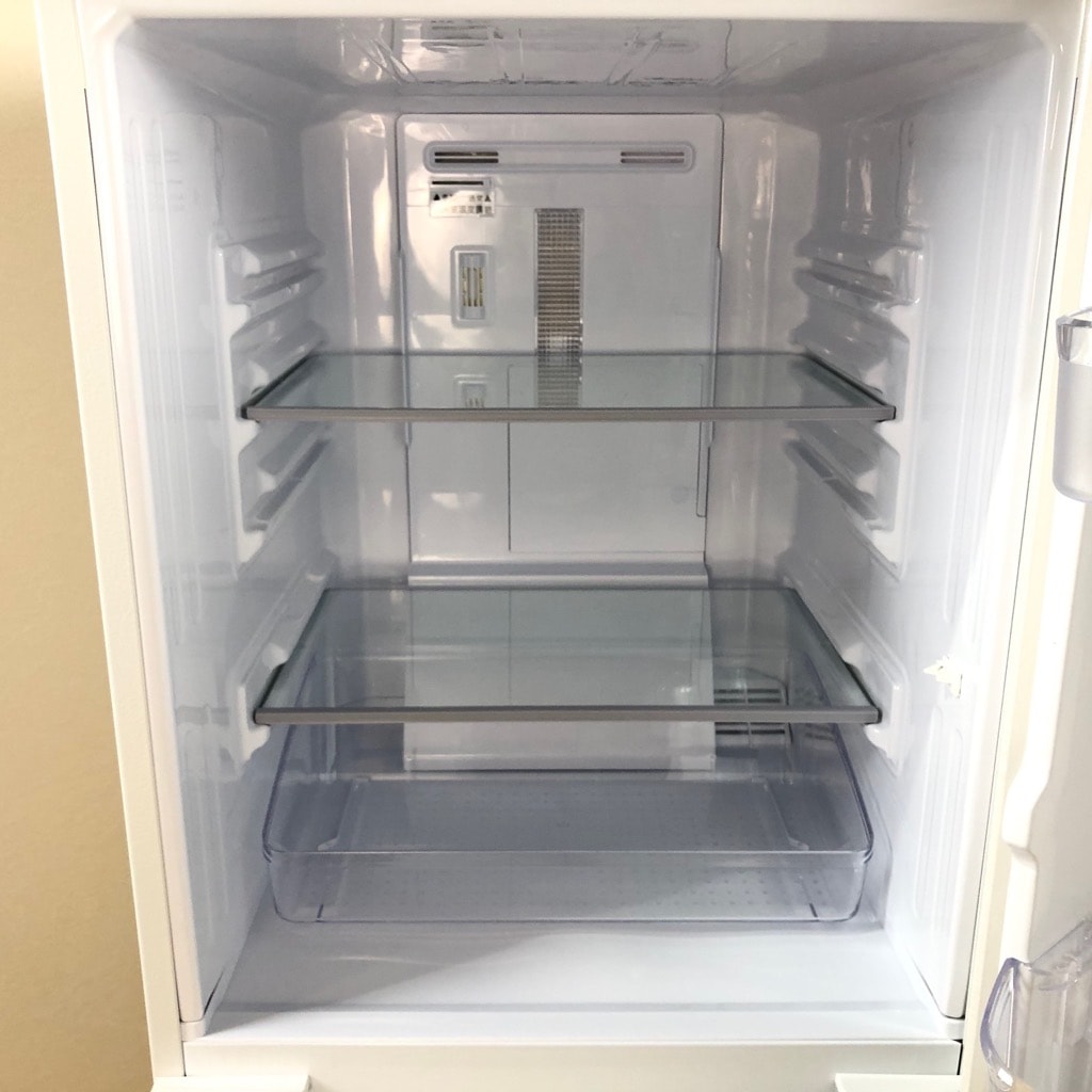 中古 137L つけかえどっちもドア 2ドア冷蔵庫 シャープ 2018年～2019年