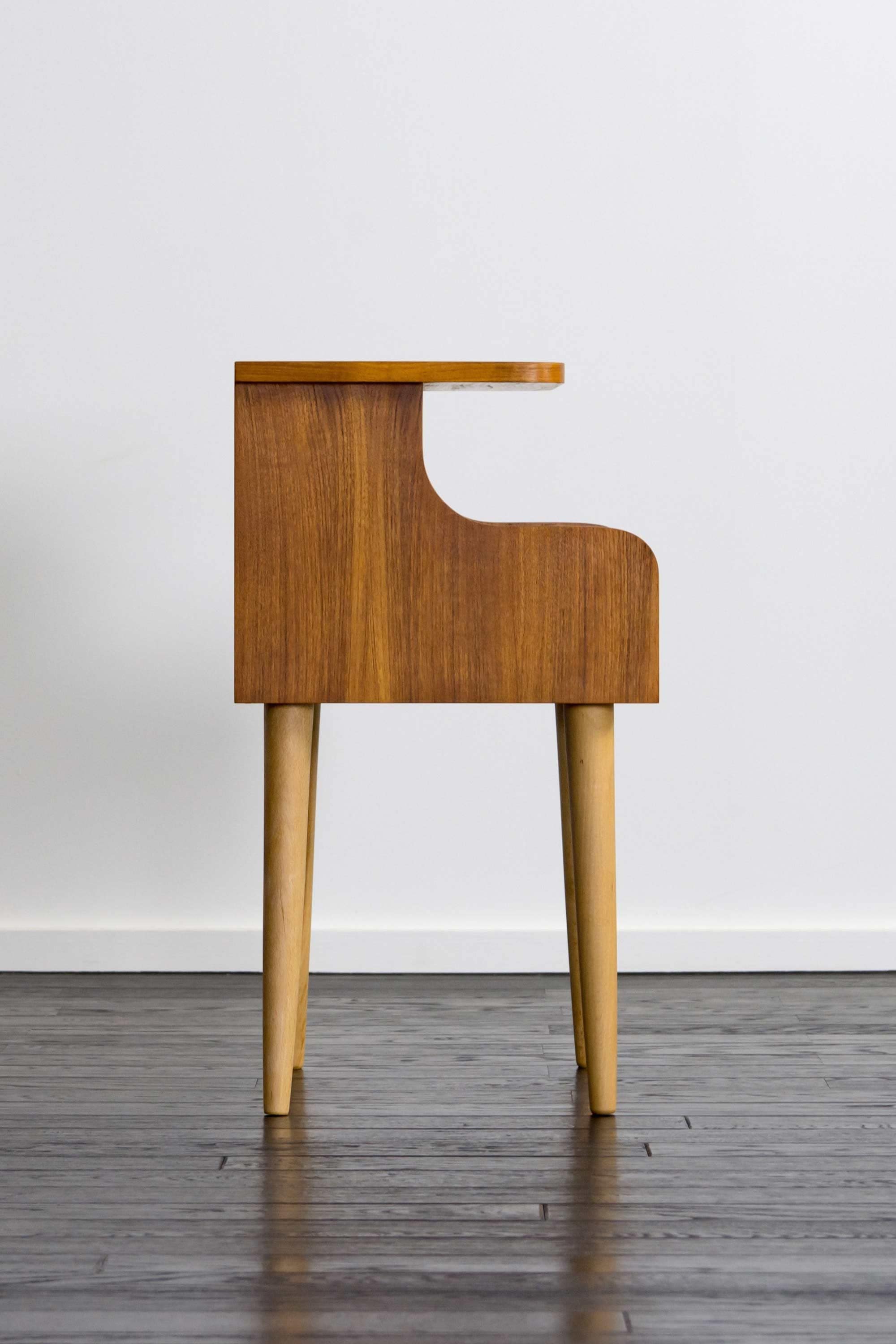 ベッドサイドテーブル 北欧ヴィンテージ家具の通販