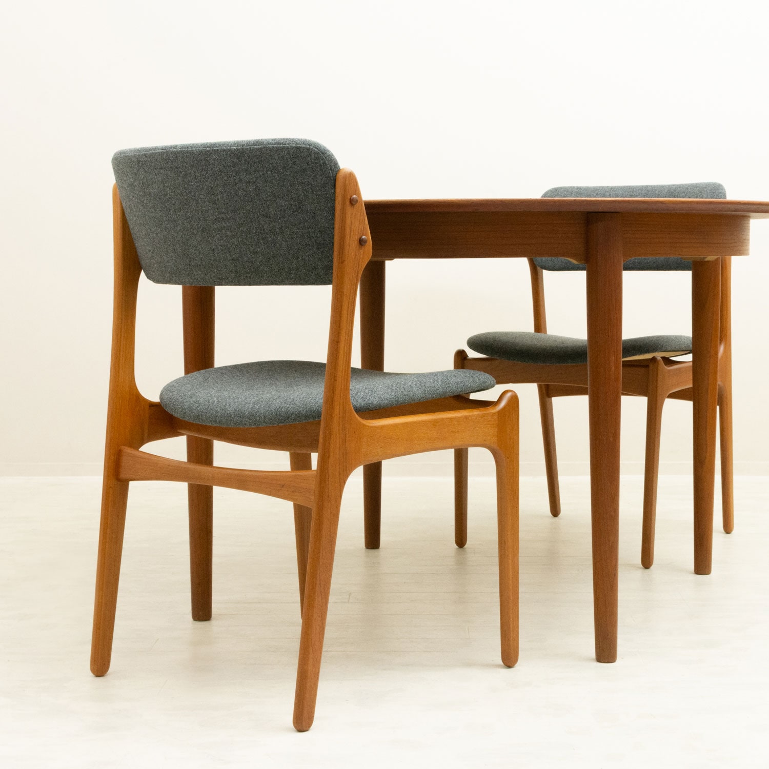 エリック・バック モデル49 ダイニングチェア チーク 北欧ビンテージ