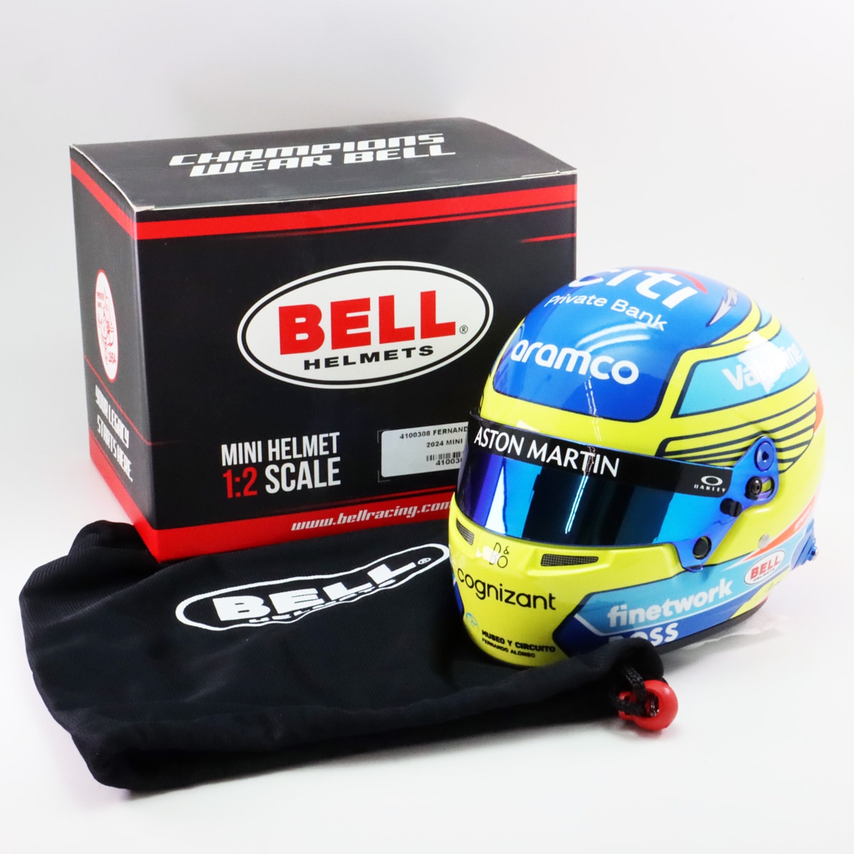 BELL 1/2スケール レプリカヘルメット アストンマーティン アラムコ F1