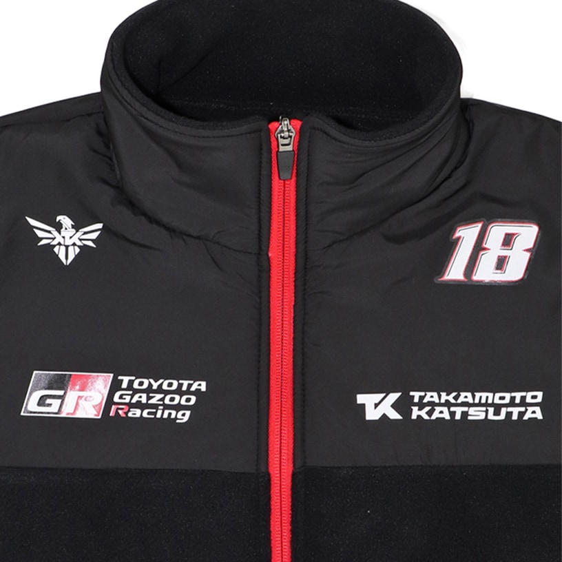 2024 TOYOTA GAZOO Racing WRC 勝田 貴元 TK フリース ジャケット