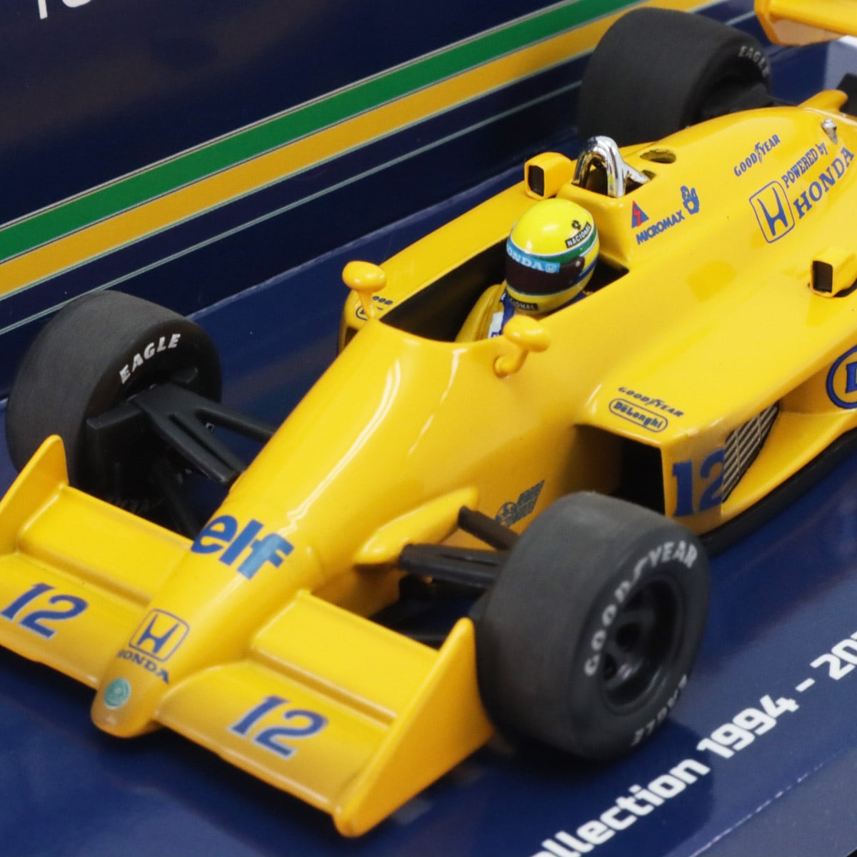 ミニチャンプス 1/43 ロータス ホンダ 99T 1987年 モナコGP初優勝