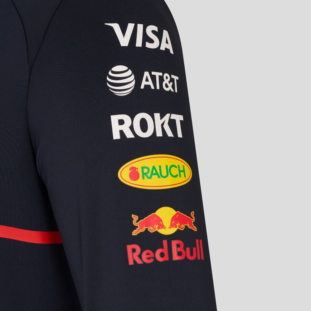 レッドブルレーシング チーム 1/4ジップ ミッドレイヤー ユーロL
