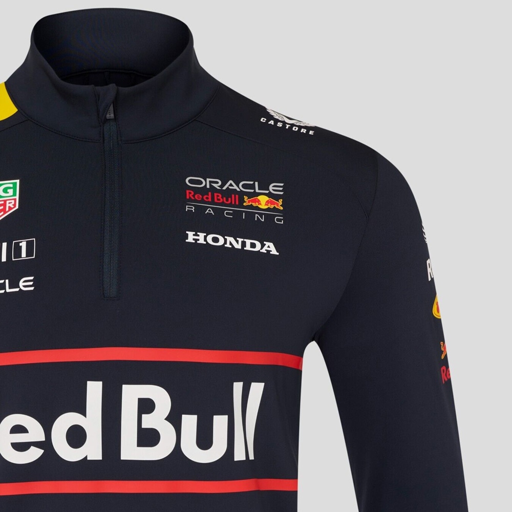 2025 オラクル レッドブル レーシング チーム 1/4ジップ ミッド