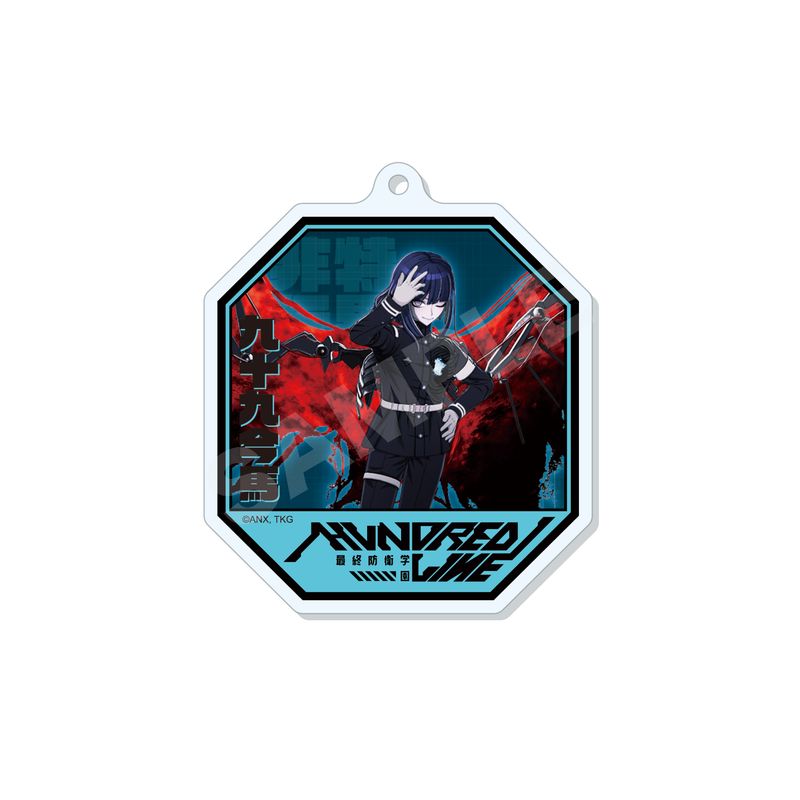 HUNDRED LINE -最終防衛学園-』缶バッジ 全15種 コンプリートBOXセット