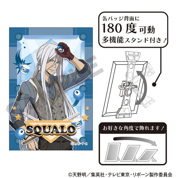 家庭教師ヒットマンREBORN! アート缶バッジ＿リボーン&沢田 綱吉/チェス