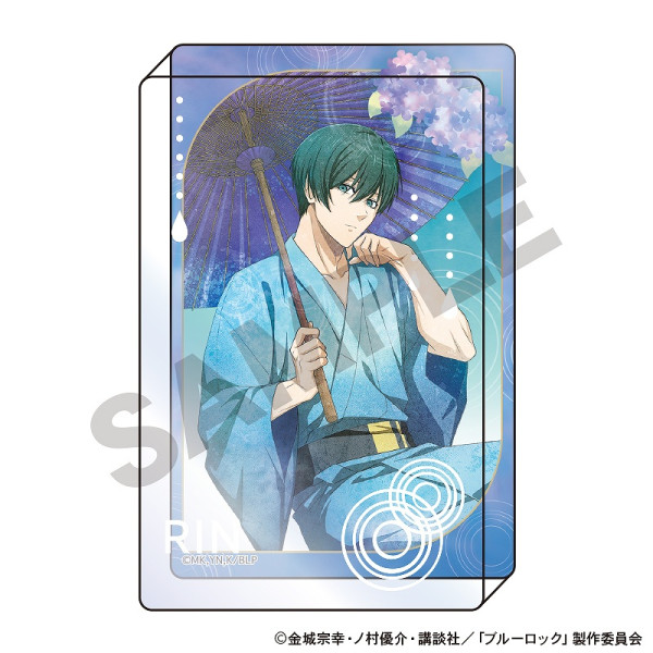 ブルーロック ロングスクエア缶バッジ＿凪 誠士郎／サイバーパンク