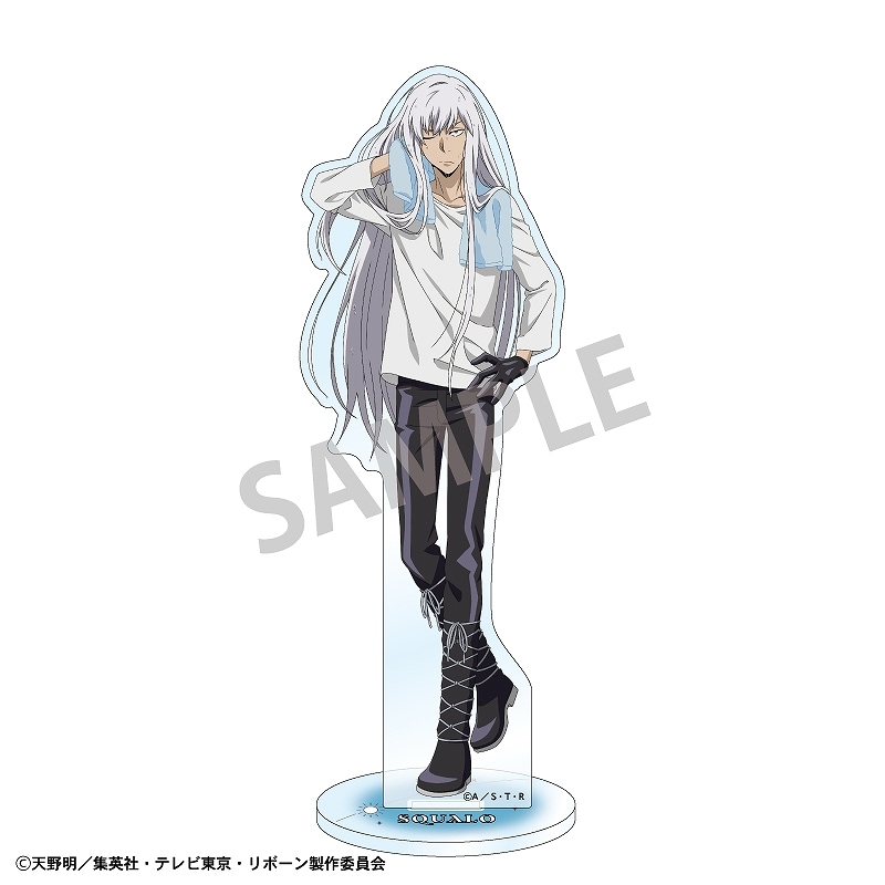 家庭教師ヒットマンREBORN! アクリルスタンド＿スペルビ・スクアーロ