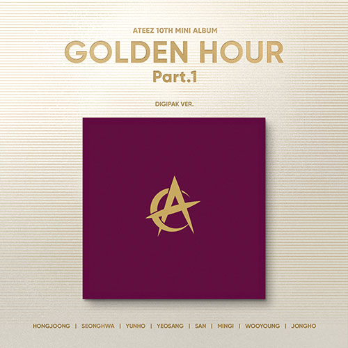 韓国音楽 ATEEZ (エーティーズ) - 10thミニアルバム 「GOLDEN HOUR