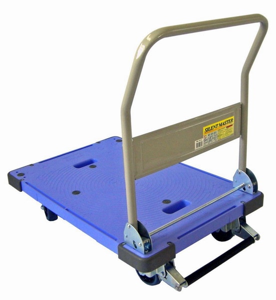 ナンシン サイレントマスター DSK-301B 樹脂製ハンドル折りたたみ台車