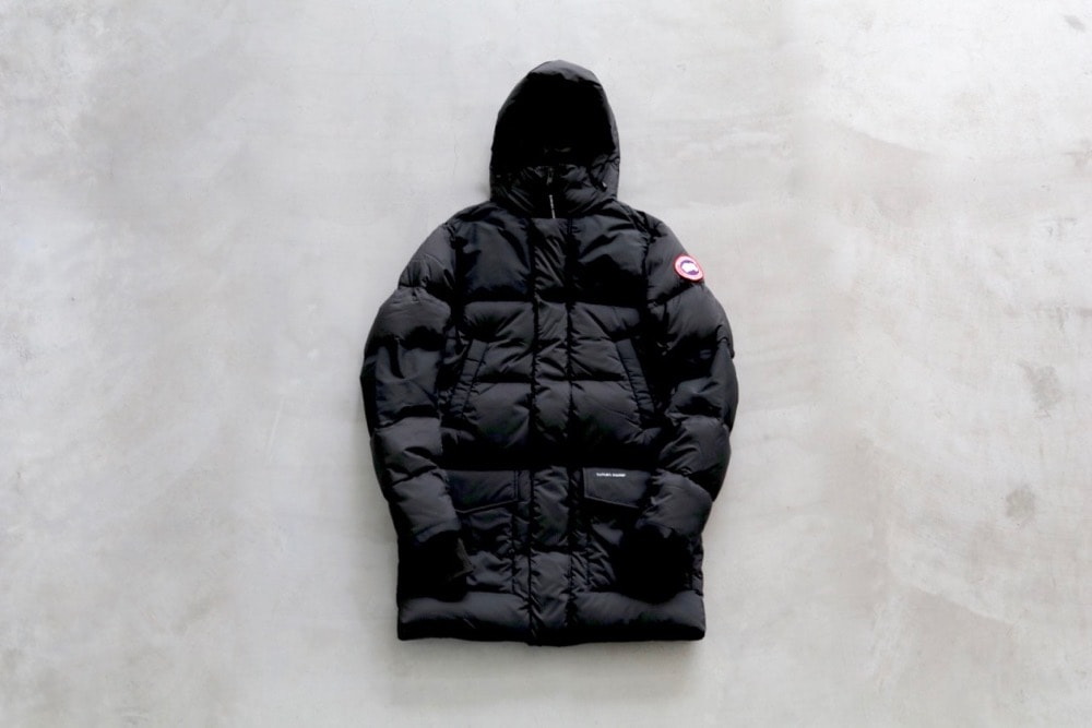 【美品】カナダグース　アームストロング　ダウン　黒　Lサイズ 中古・古着通販】CANADA GOOSE (カナダグース) アーム ストロング