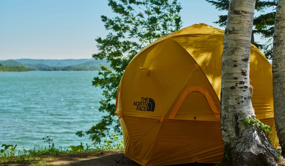 テント・タープ THE NORTH FACE GEODOME 4 SF THE NORTH FACE Tent Geodome 4 Meld Gray NV21800 Spherical Dome