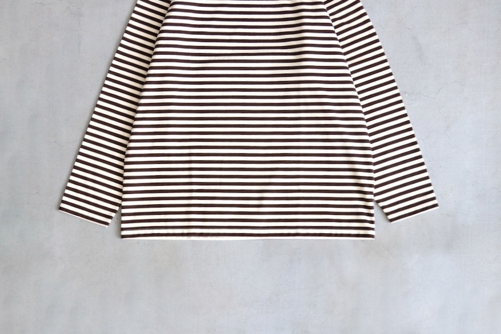 なみなみ nanamica / COOLMAX Stripe Jersey L/S Tee