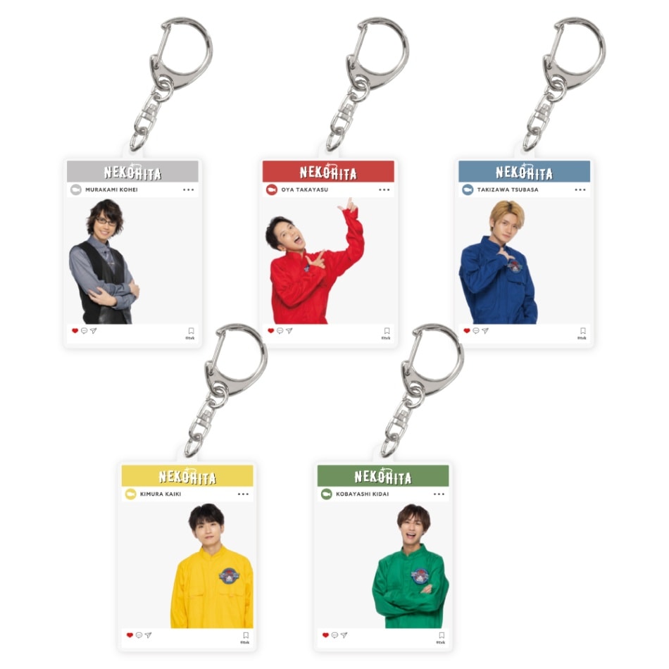 事後通販（受注販売）】猫のひたいほどワイド-おでかけアクキー[9周年