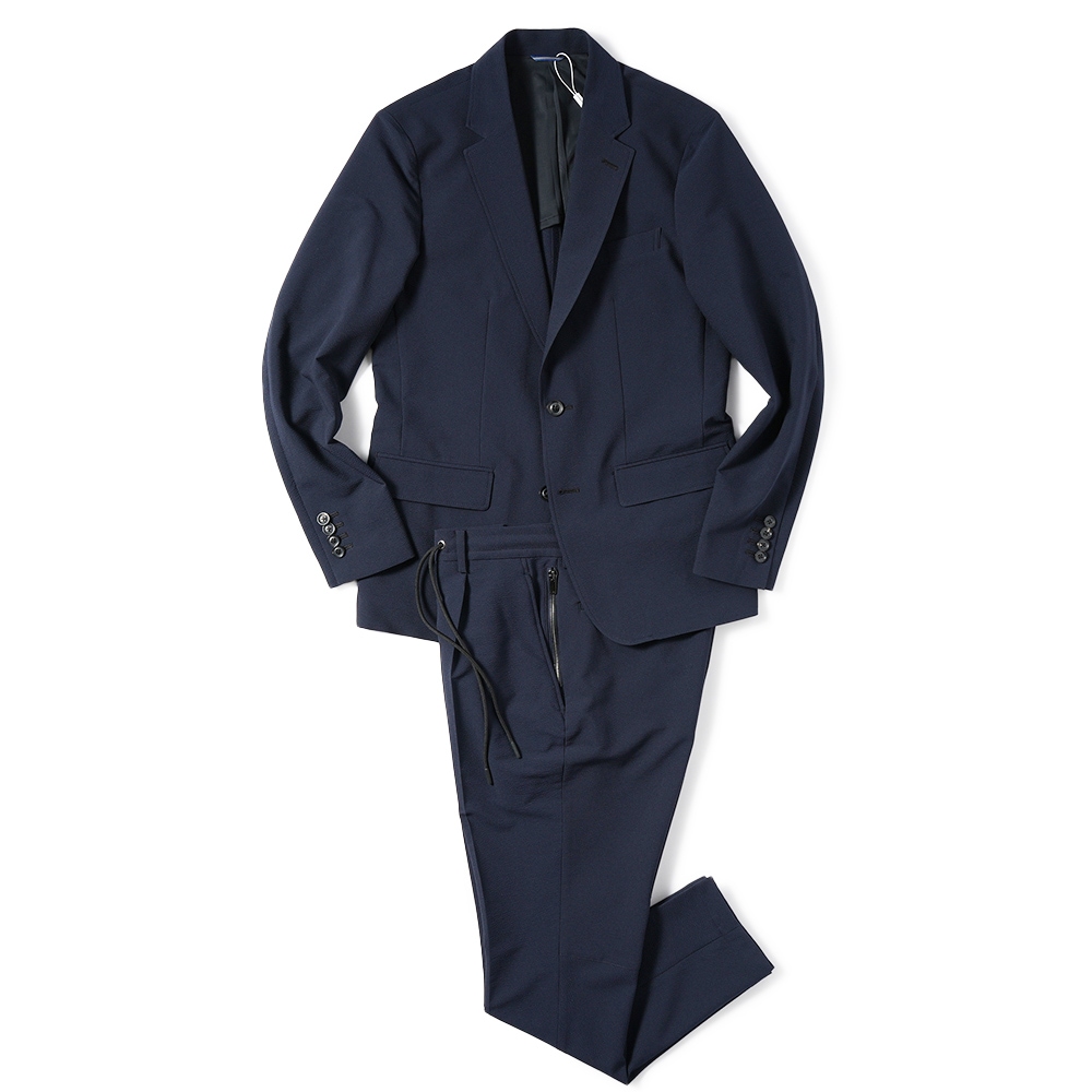 JUNHASHIMOTO ジュンハシモト SEERSUCKER EASY TUCK PANTS シア