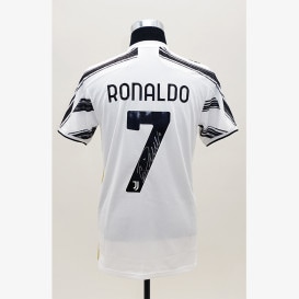 ロナウド直筆サイン入りレアルマドリード2018ホームユニフォーム