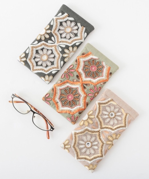 ビーズ刺繍メガネケース｜KANKAN ONLINE SHOP【公式】