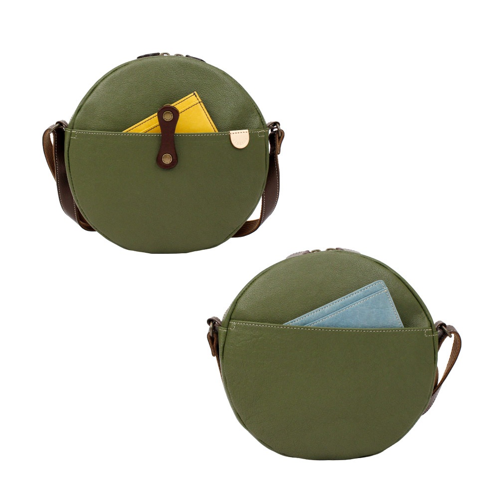 studio.s スタディオエス ショルダーバッグ レディース 本革 丸型