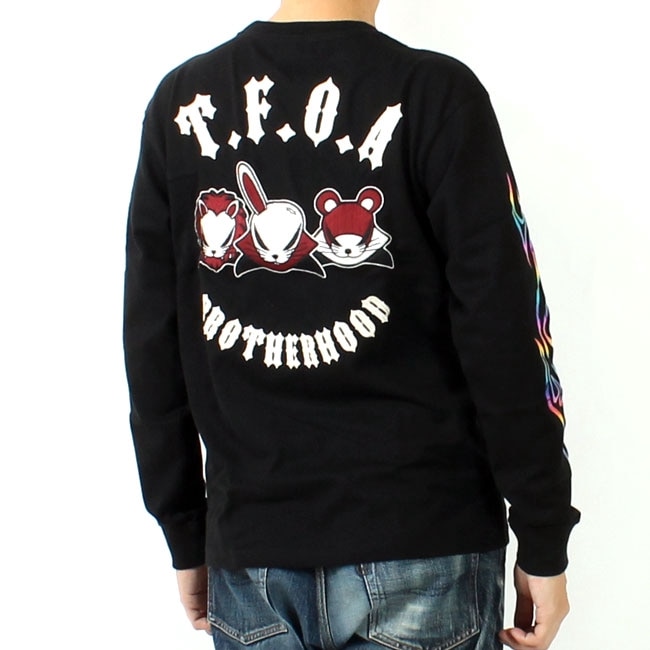 クローズ×WORST 武装戦線KKK T.F.O.A刺繍ロンT / CRLT-2401 / 2024秋冬