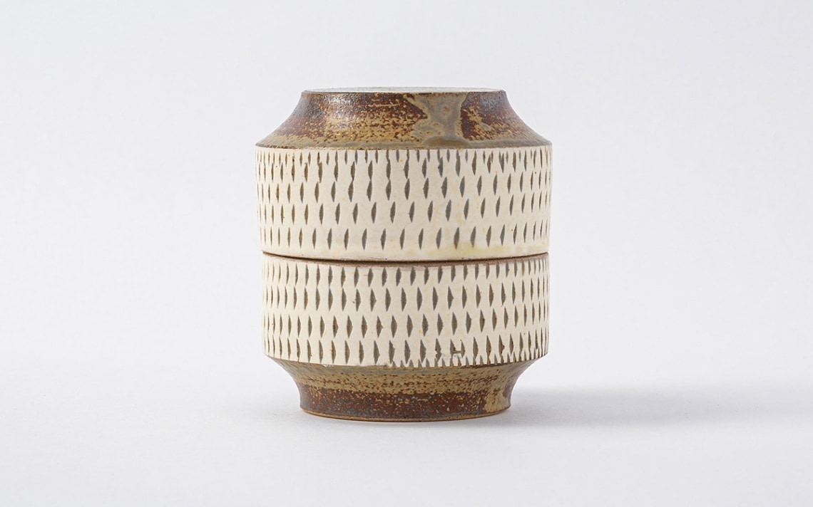 福岡県 小石原焼 カネハ窯 手元供養用ミニ骨壺 | メーカー,小石原焼