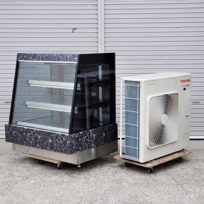 中古】 冷蔵対面ショーケース CO-04SHOT-DR 200V 60Hz 大和冷機 2020年