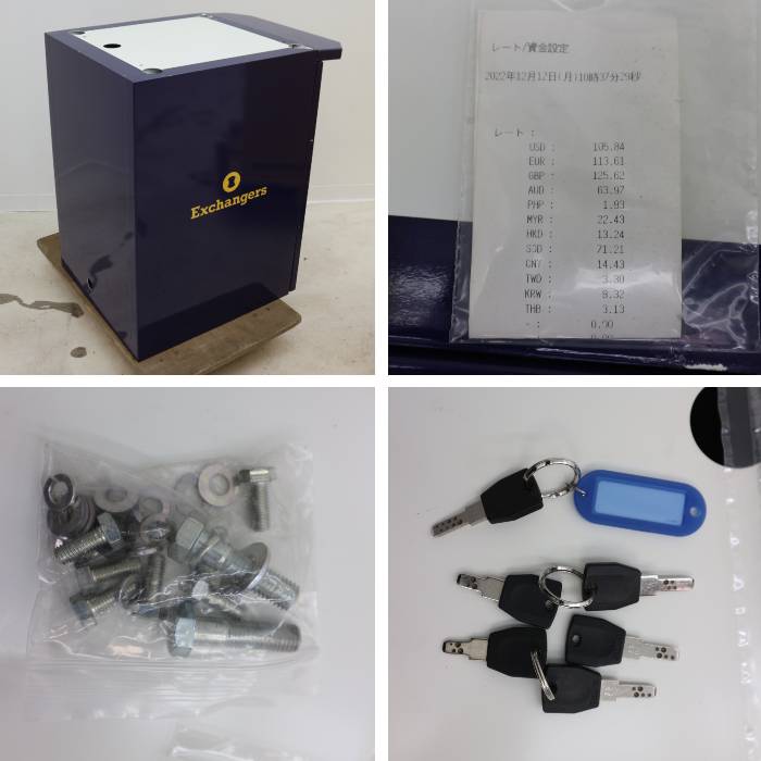 中古】自動外貨両替機 AE-810 レックスファームウェア 日本シーディー