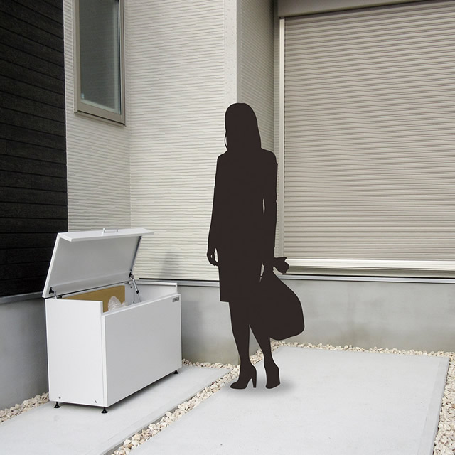 ダイケン クリーンストッカー CKH型 CKH-1004W ゴミ箱 仮保管 幅1,000