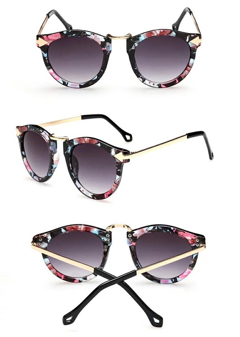 レディース サングラス 大きめ ゴールドブリッジ おしゃれ かわいい