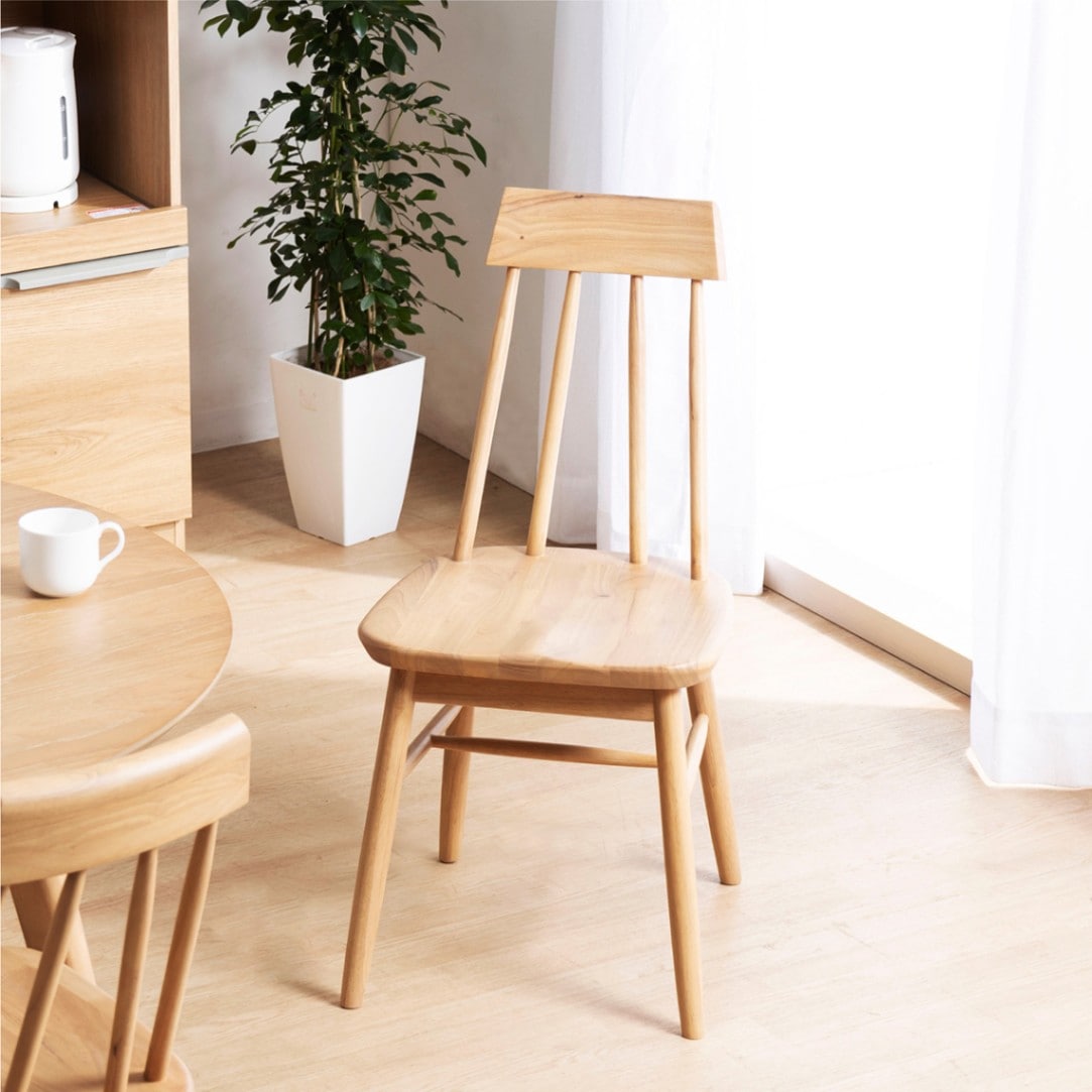 2脚セット】ダイニングチェア｜天然木 北欧ナチュラル 【公式】tac